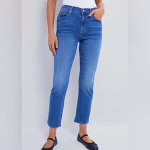MOTHER Jeans Mid Rise Rider Ankle